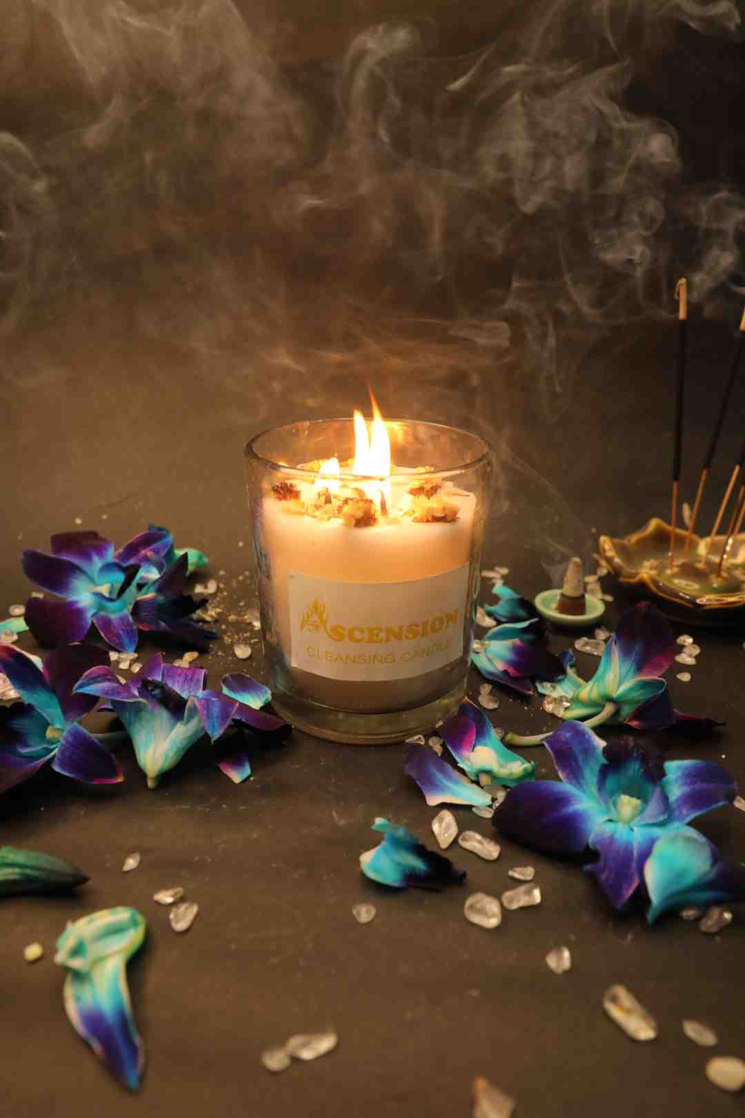 Cleansing Glass Candle