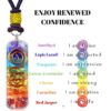 7 Chakra Crystal Healing Orgone Pendant