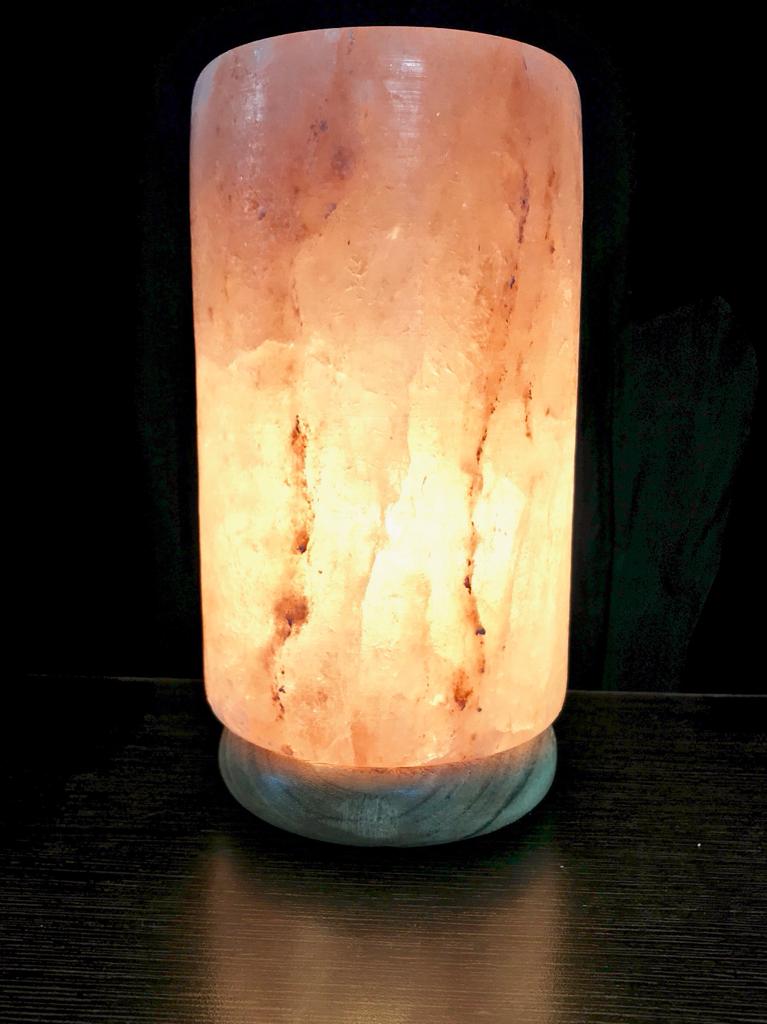 Cylinder Salt Lamp