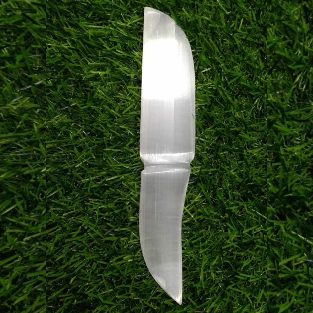 Selenite Cord Cutting Knife